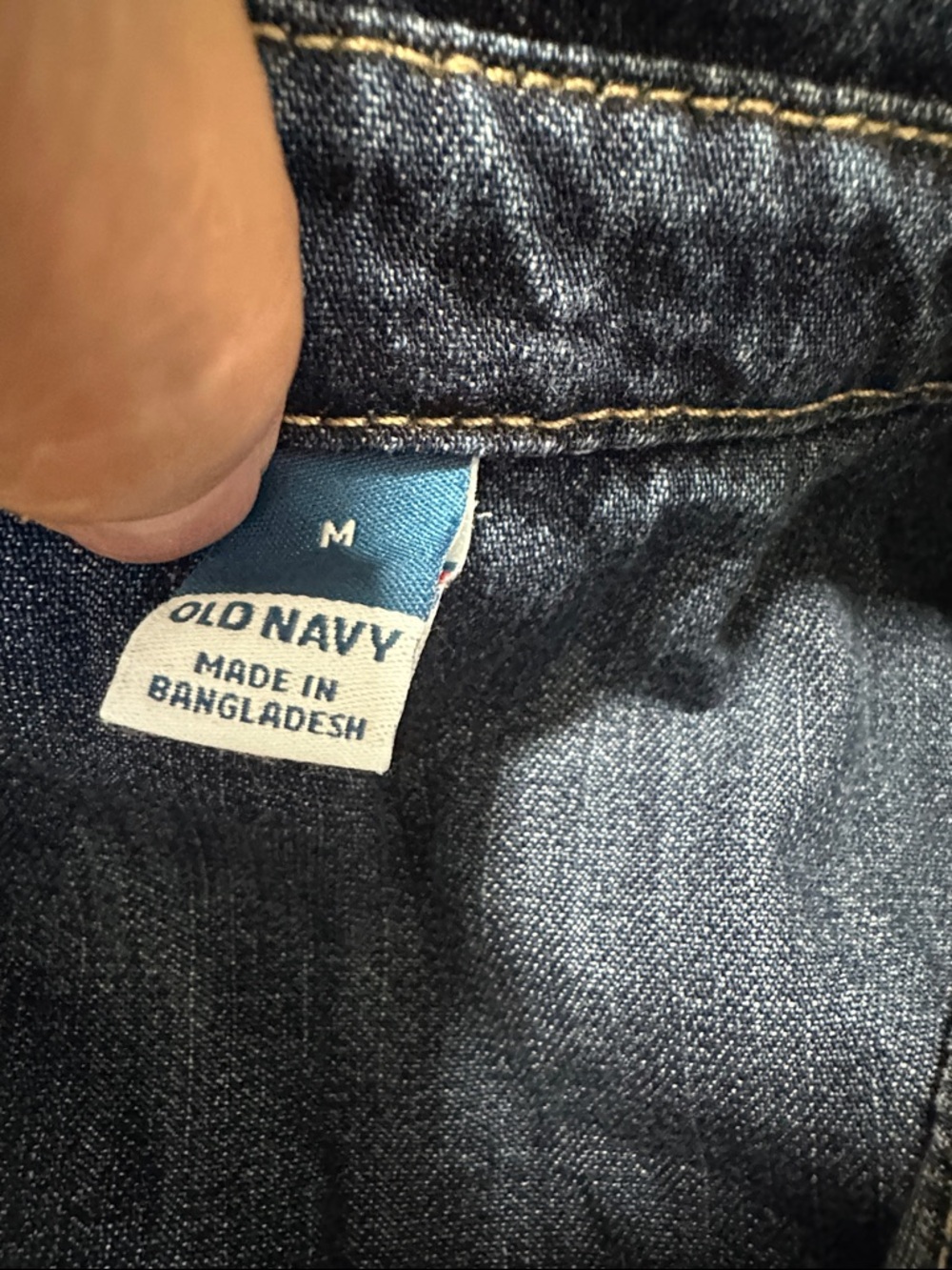 🏹 NWT Old Navy Denim Dress - Picture 4 of 6